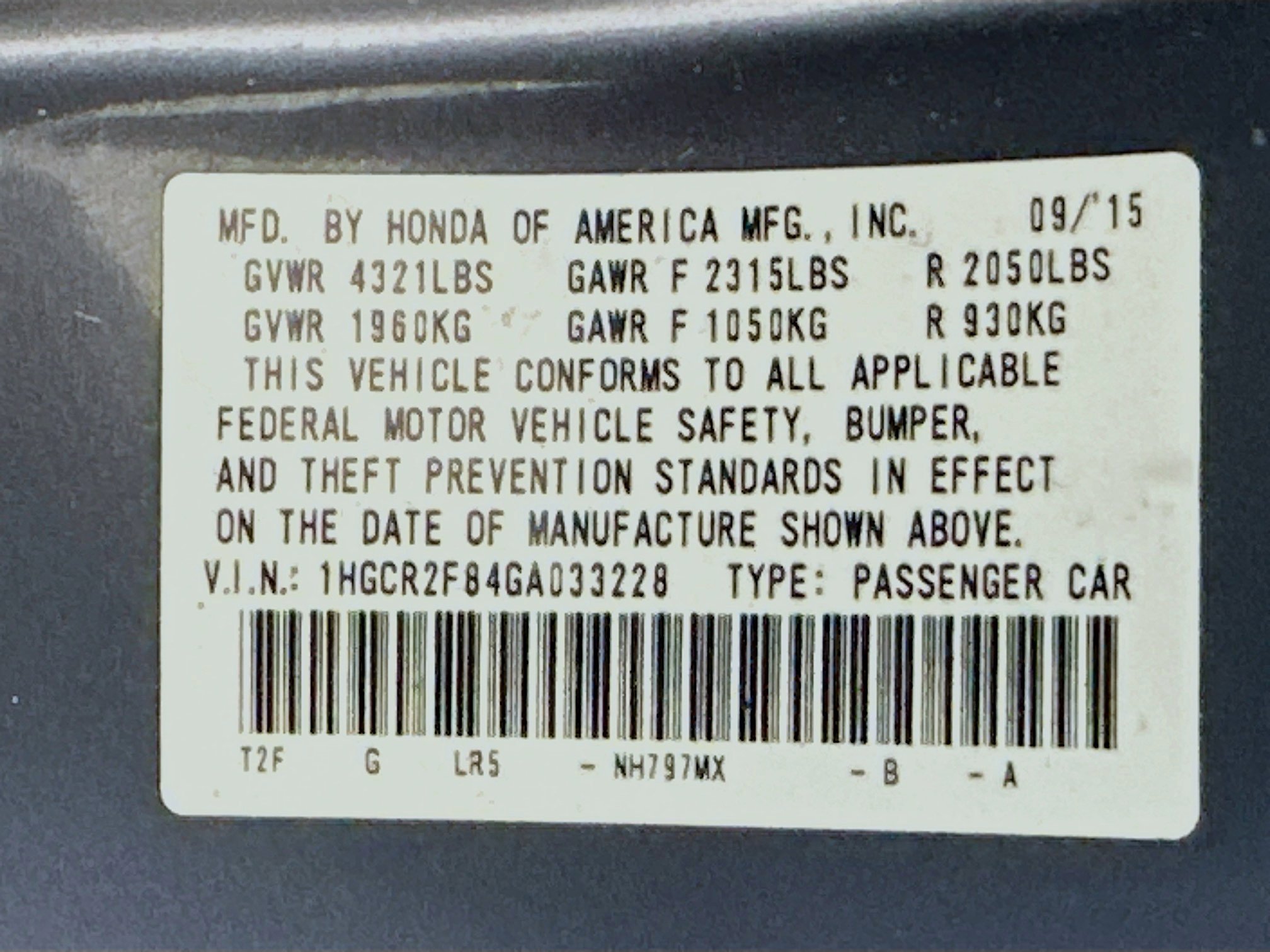 Used 2016 Honda Accord EX-L image 12