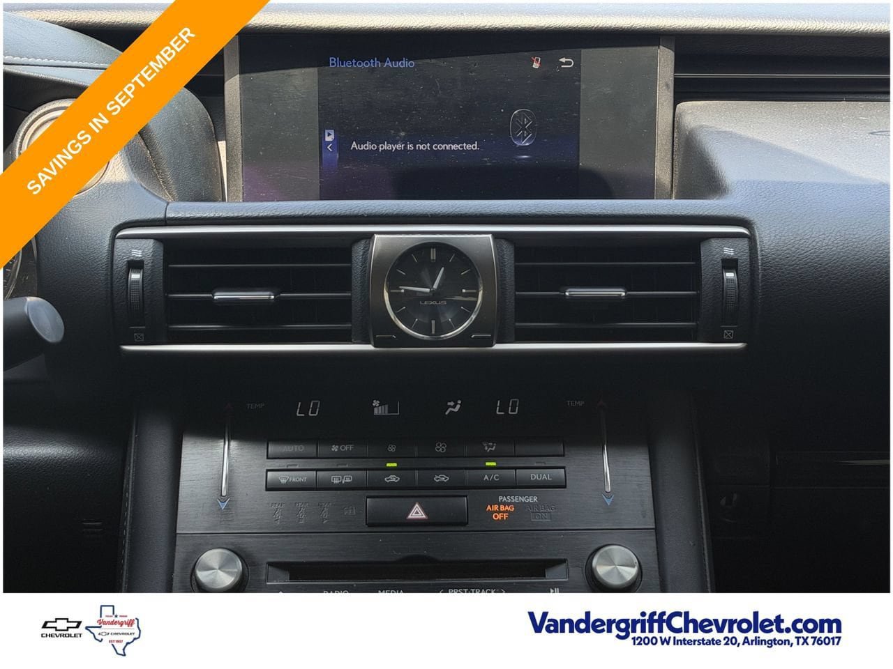 Used 2017 Lexus IS 200t w/ Premium Package RWD image 16