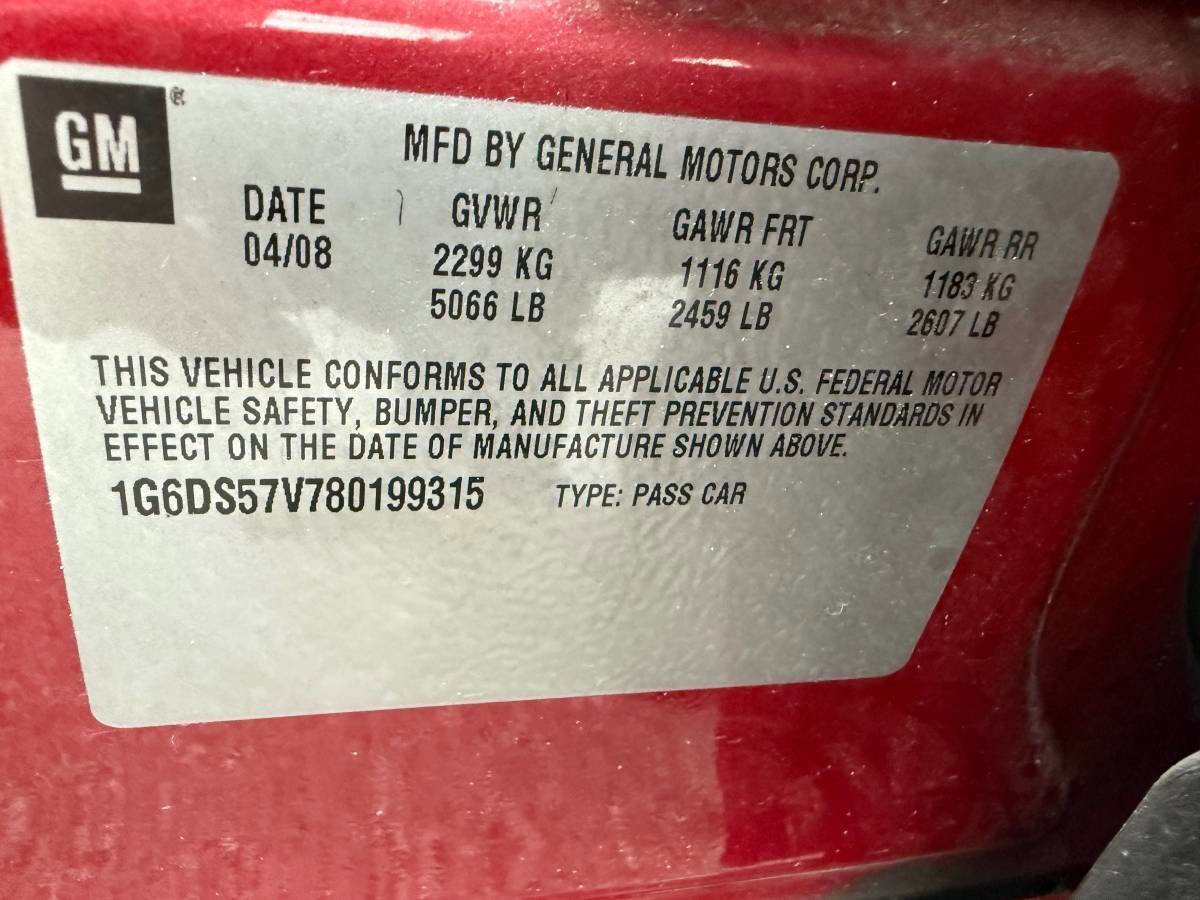 Used 2008 Cadillac CTS 3.6 AWD w/ Wood Trim Package image 8