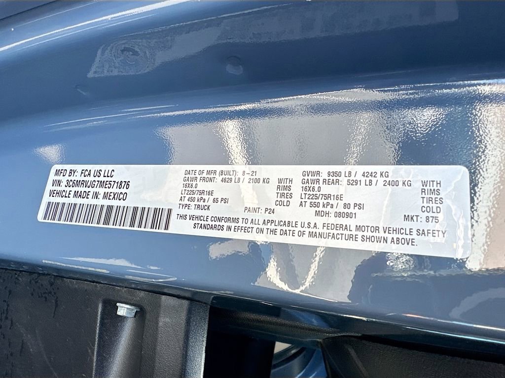 Used 2021 RAM ProMaster 3500 image 24