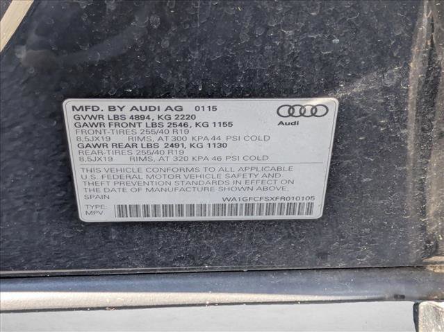 Used 2015 Audi Q3 2.0T Prestige w/ Prestige Package image 16