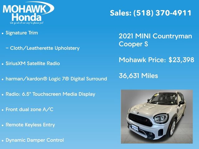 Used 2021 MINI Cooper Countryman S w/ Premium Package AWD/4WD image 21