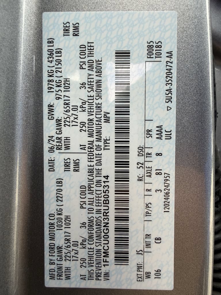 Used 2024 Ford Escape Active FWD image 29