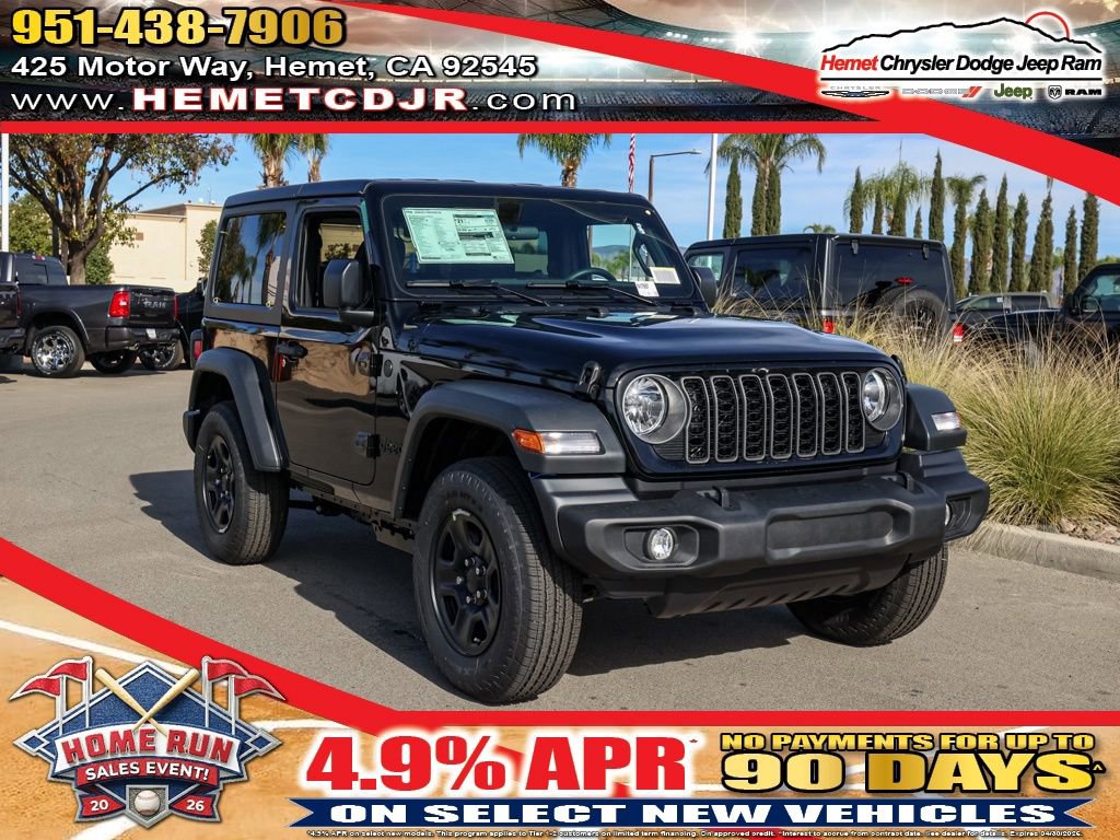 New 2026 Jeep Wrangler Sport