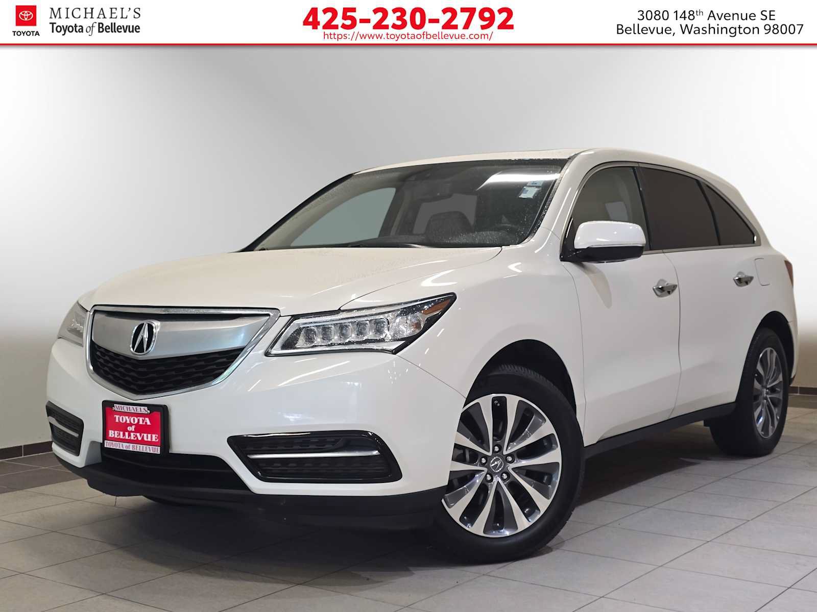 Used 2015 Acura MDX SH-AWD w/ Tech & Entertainment