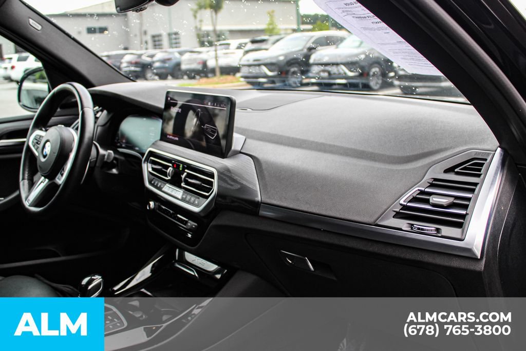 Used 2023 BMW X3 sDrive30i w/ M Sport Package RWD image 23