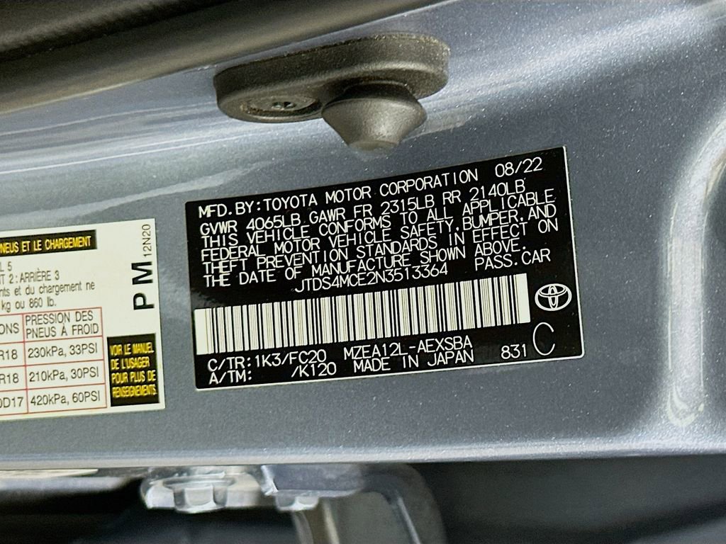 Used 2022 Toyota Corolla SE FWD image 31