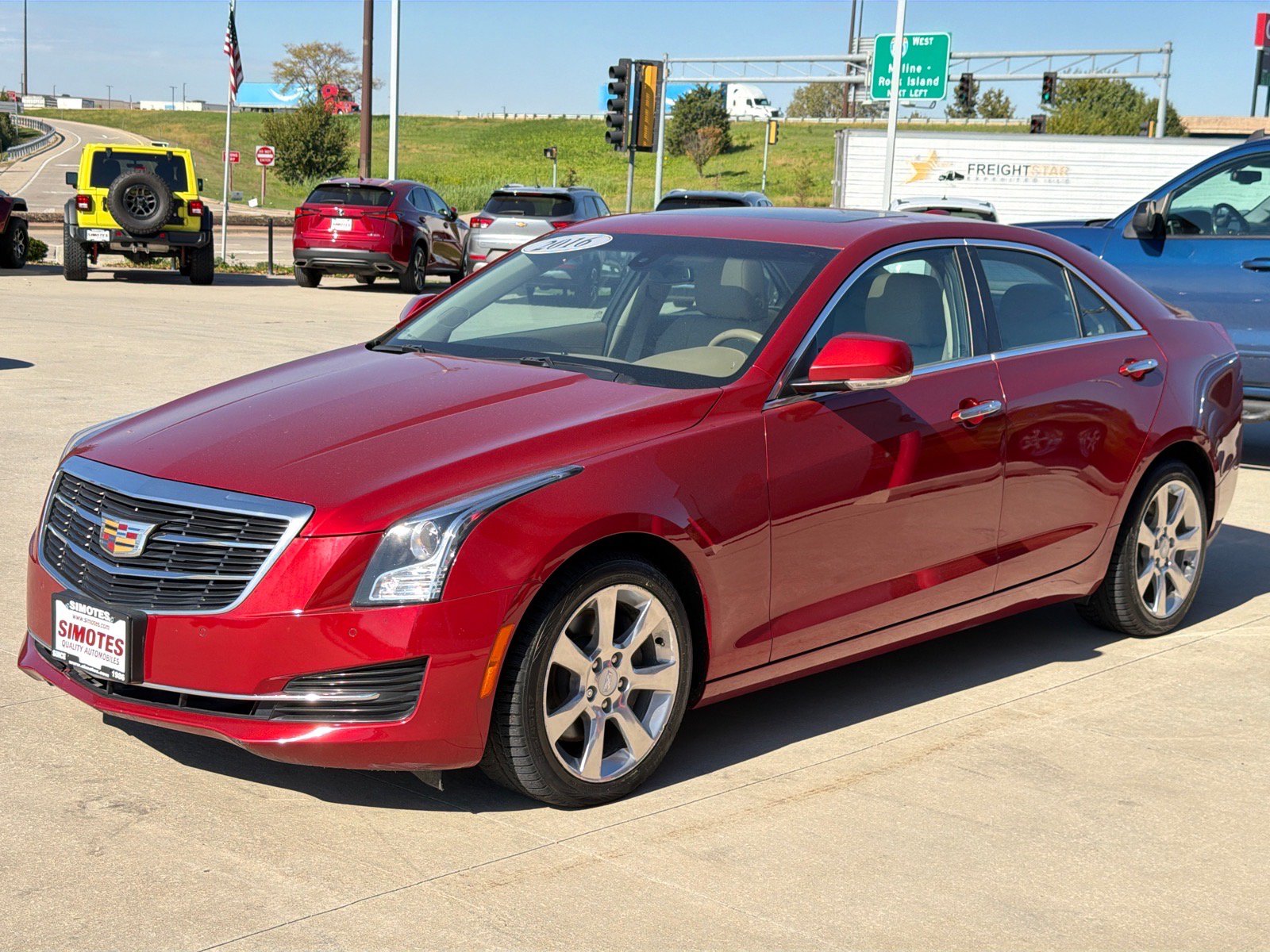 Used 2016 Cadillac ATS Luxury w/ Sun And Sound Package AWD/4WD image 4