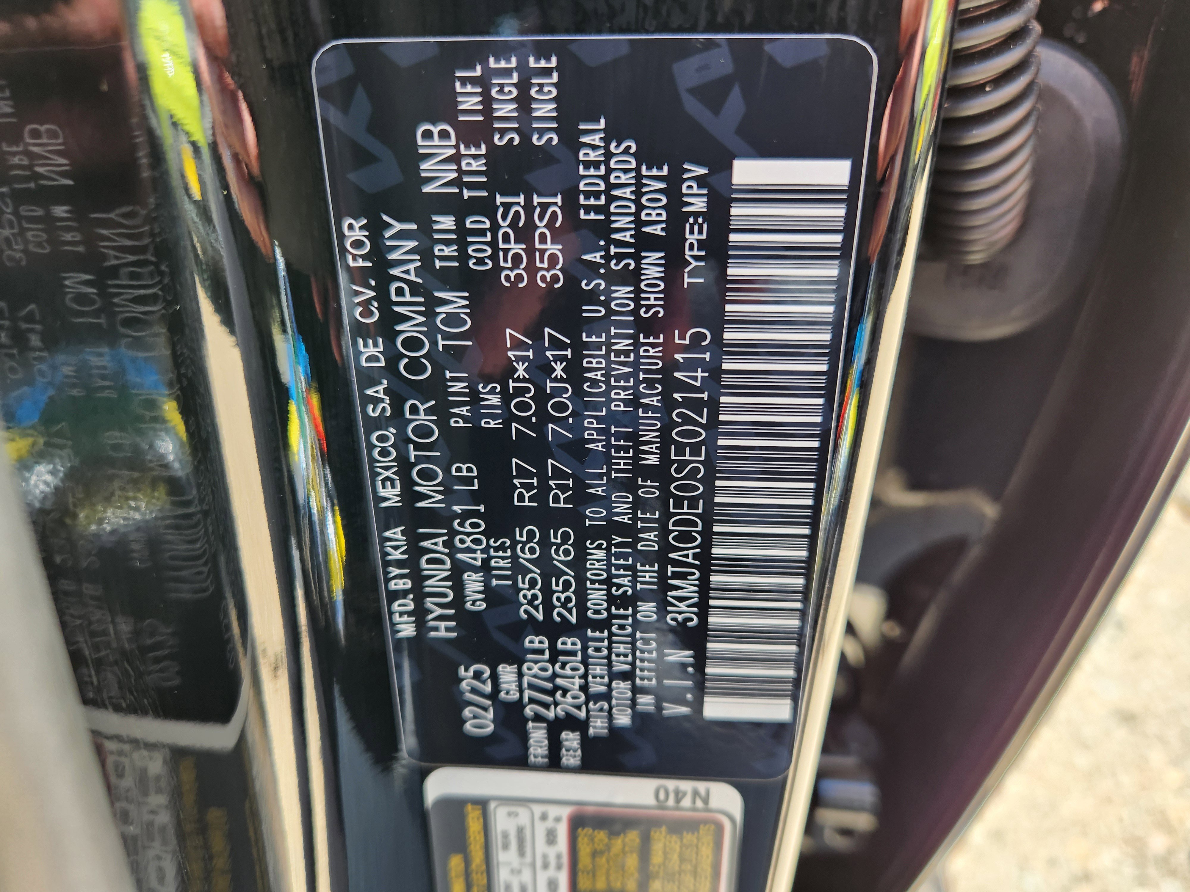 New 2025 Hyundai Tucson SE image 17