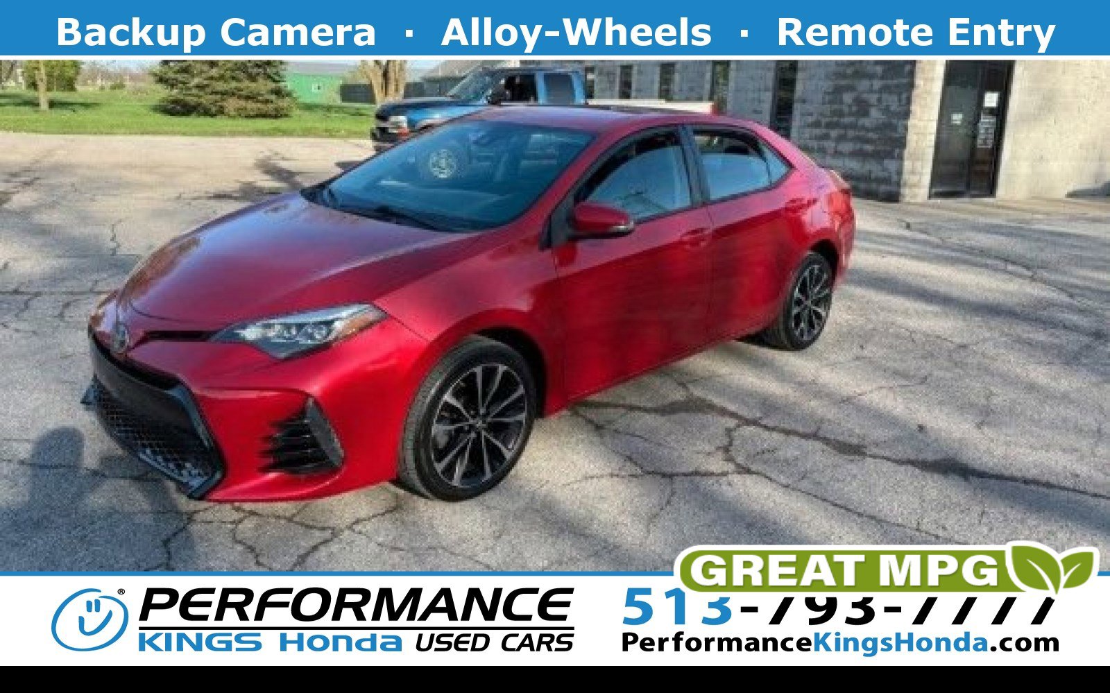 Used 2017 Toyota Corolla SE FWD image 1