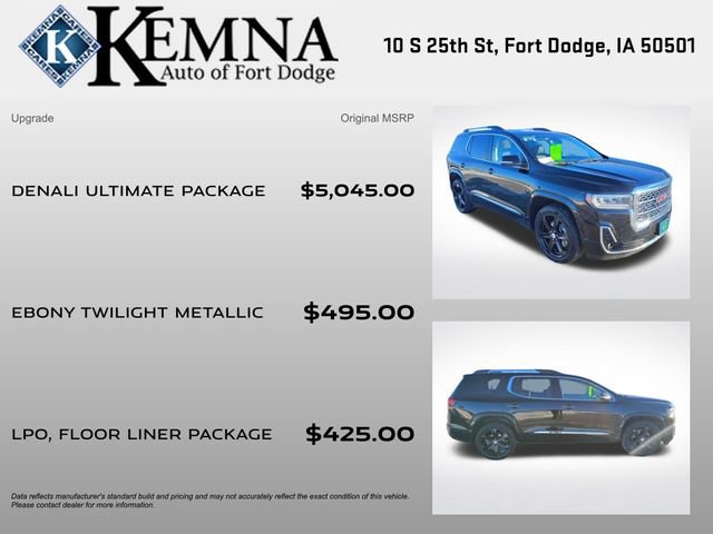 Used 2022 GMC Acadia Denali w/ Denali Ultimate Package image 4