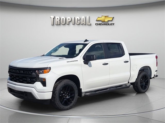 New 2026 Chevrolet Silverado 1500 Custom w/ Turbomax Blackout Package image 1