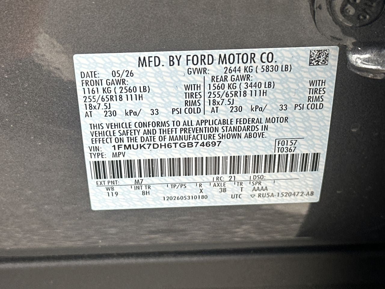 New 2026 Ford Explorer Active RWD image 32