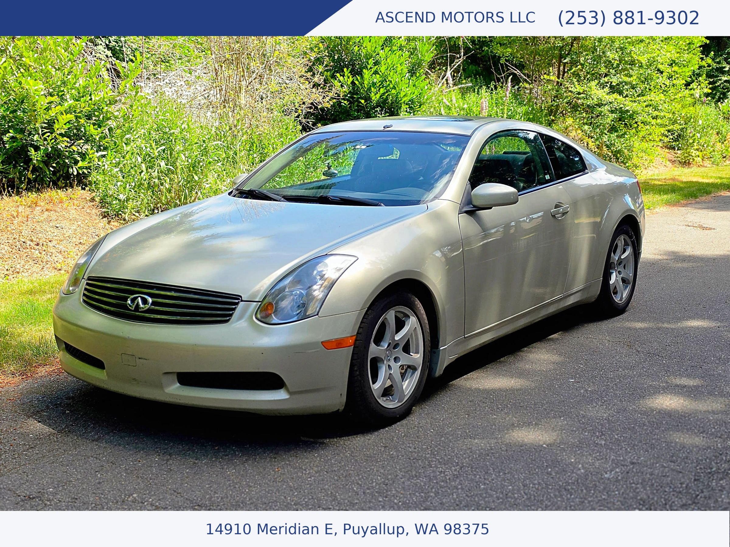 Used 2005 INFINITI G35 Coupe w/ (P01) Premium Pkg RWD image 1