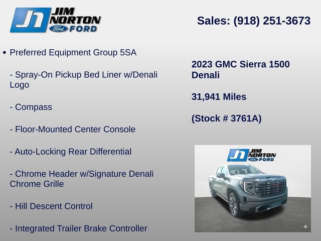 Used 2023 GMC Sierra 1500 Denali AWD/4WD image 15