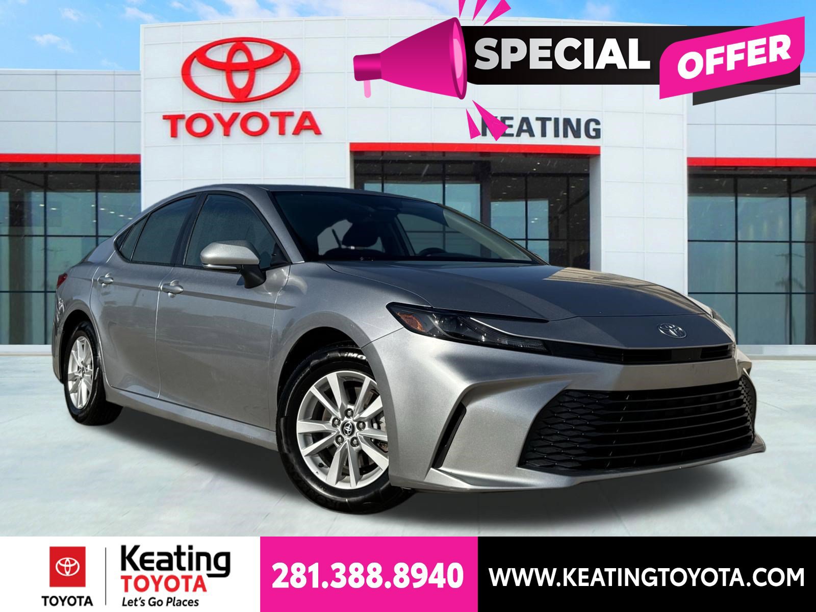 Certified 2025 Toyota Camry LE FWD 360° Tour