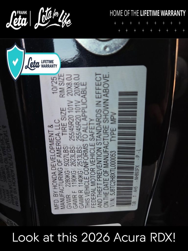 New 2026 Acura RDX A-Spec image 35