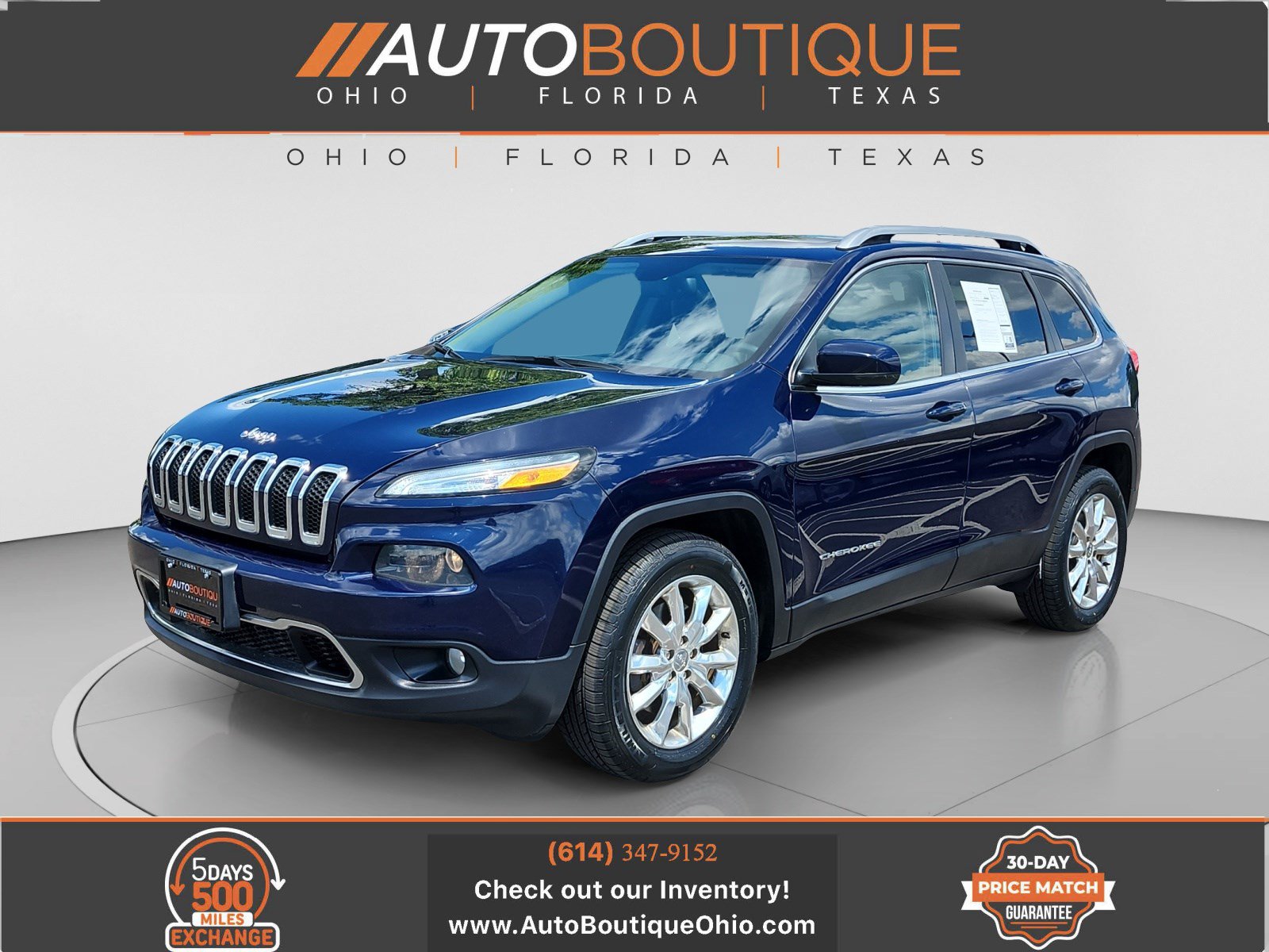 Used 2016 Jeep Cherokee Limited