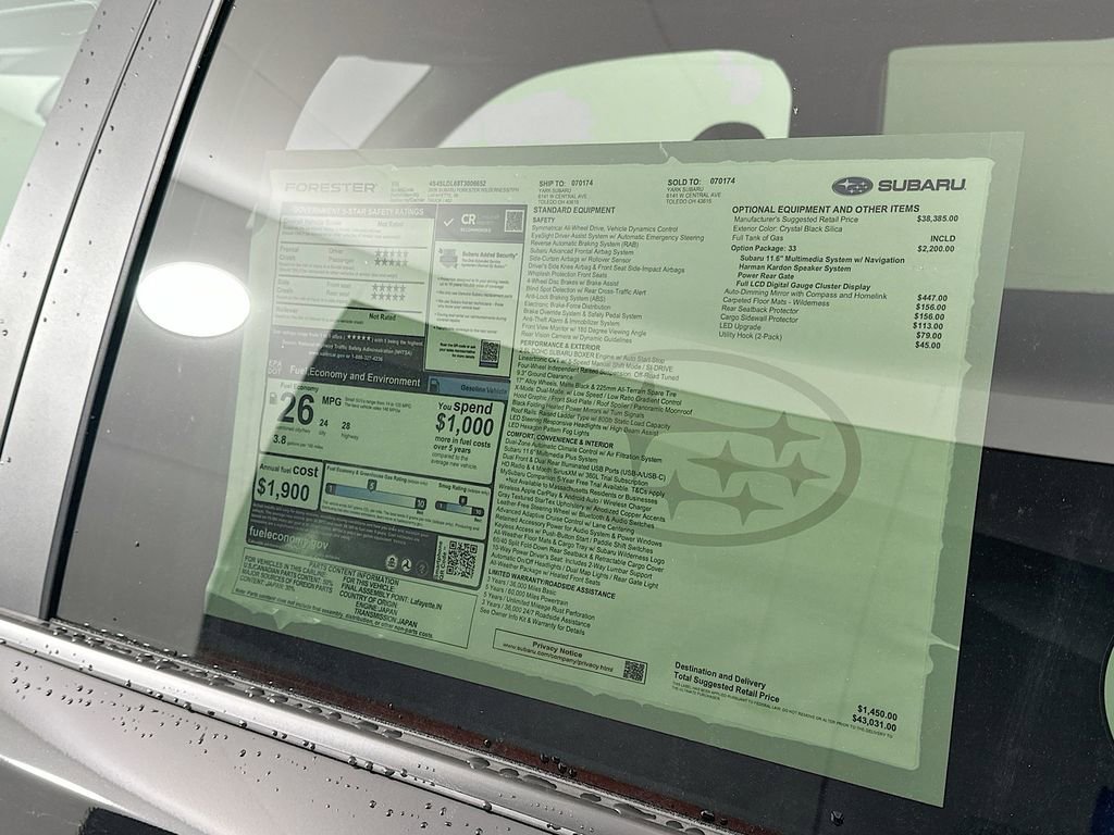 New 2026 Subaru Forester Wilderness AWD/4WD image 12