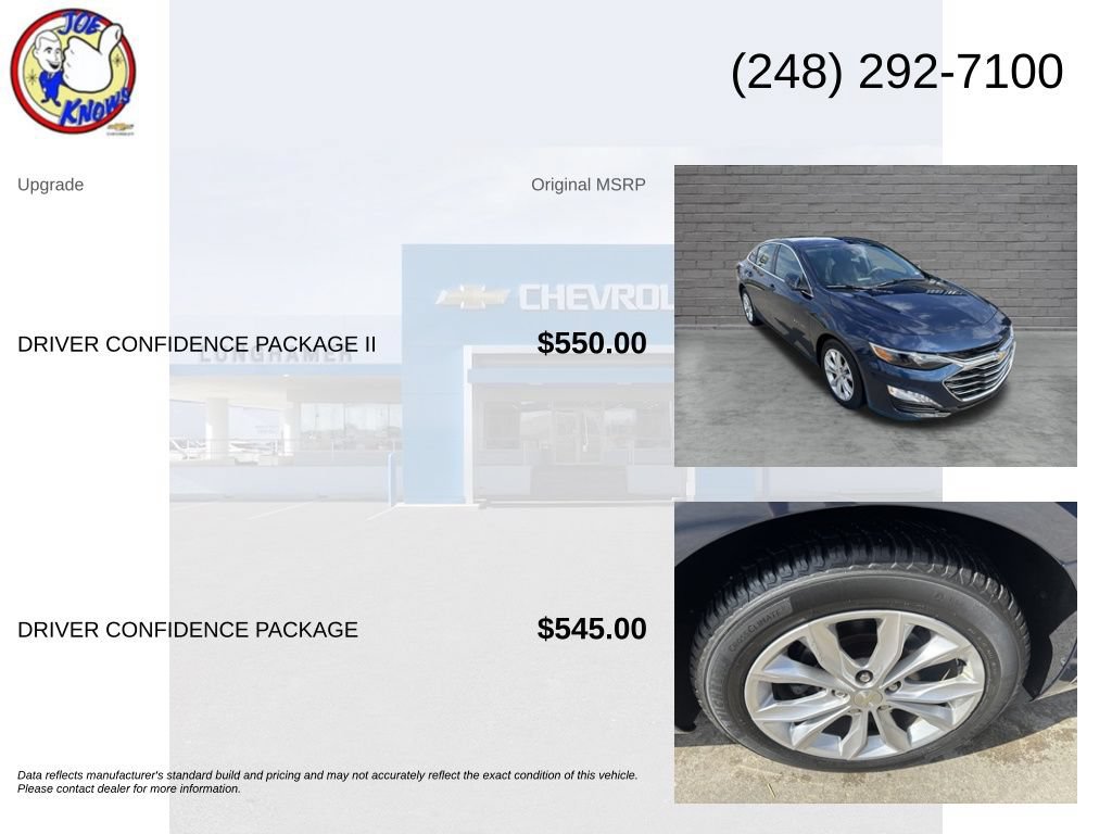 Used 2019 Chevrolet Malibu LT w/ Driver Confidence Package II FWD image 5