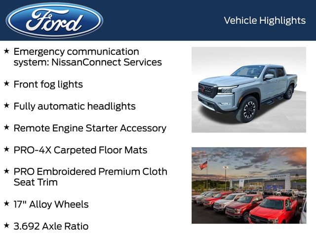 Used 2023 Nissan Frontier PRO-4X w/ Technology Package image 9