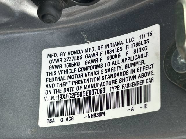 Used 2016 Honda Civic LX image 12