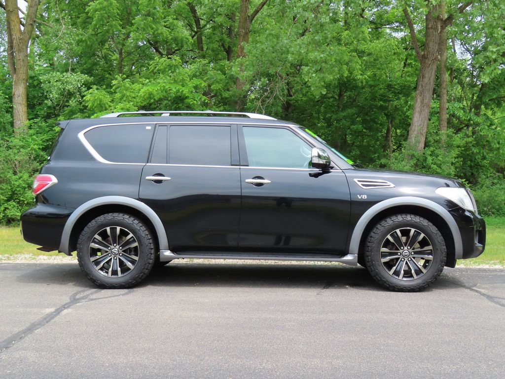 Used 2017 Nissan Armada Platinum w/ Captain Seat Package RWD image 2