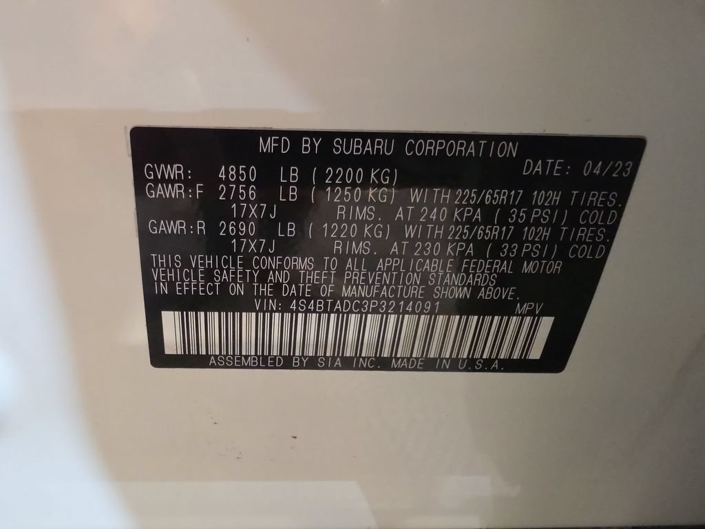Used 2023 Subaru Outback Premium AWD/4WD image 25