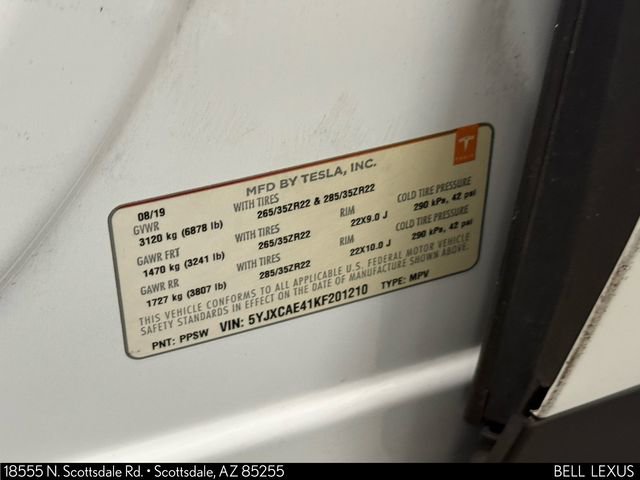 Used 2019 Tesla Model X Performance image 29