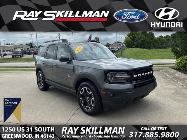 Certified 2021 Ford Bronco Sport Outer Banks