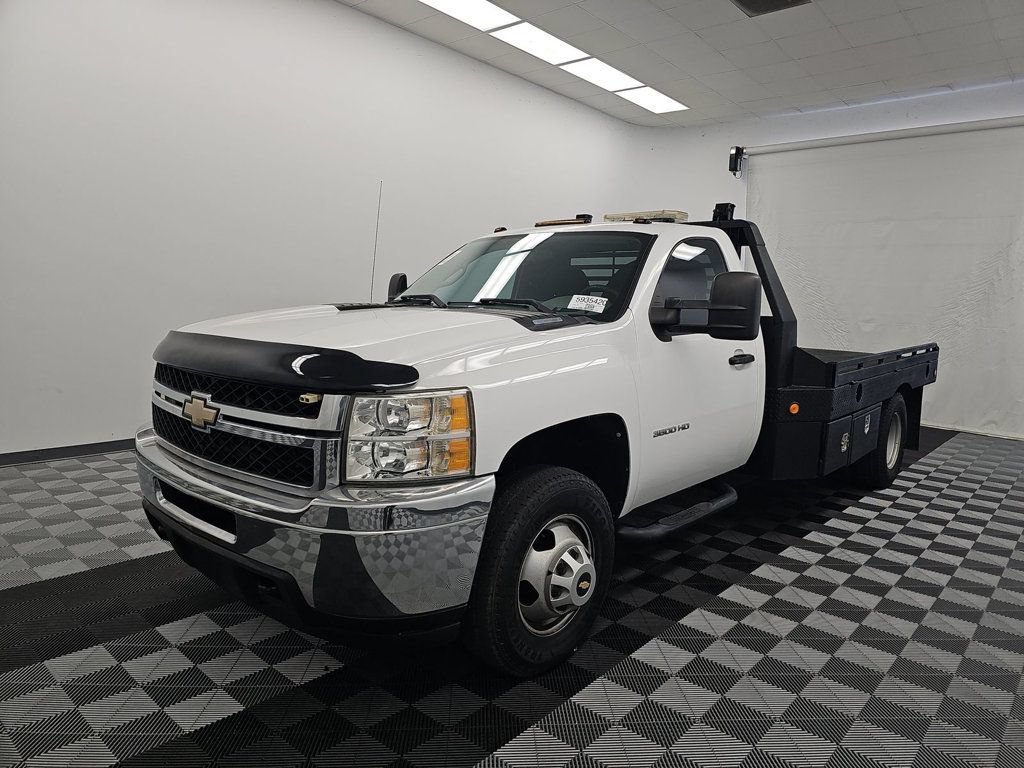 Used 2011 Chevrolet Silverado 3500 W/T w/ Snow Plow Prep Package