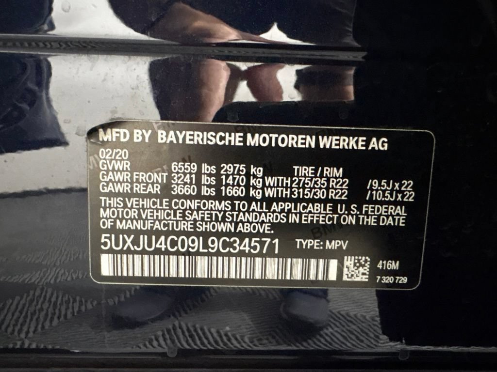 Used 2020 BMW X5 M50i w/ Executive Package AWD/4WD image 35