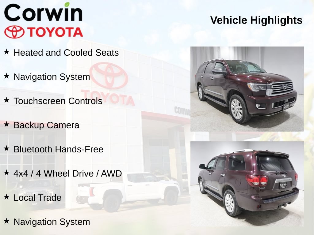 Used 2019 Toyota Sequoia Platinum AWD/4WD image 11