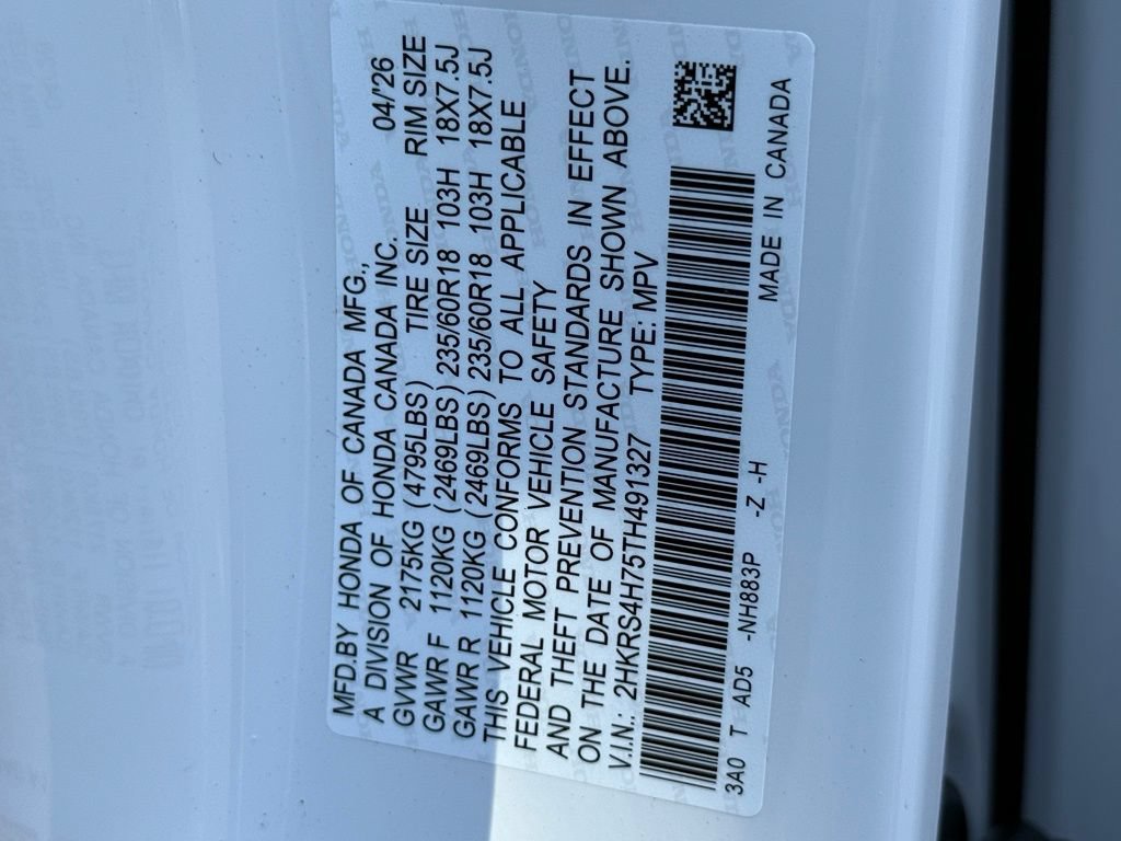 Certified 2026 Honda CR-V EX-L image 30