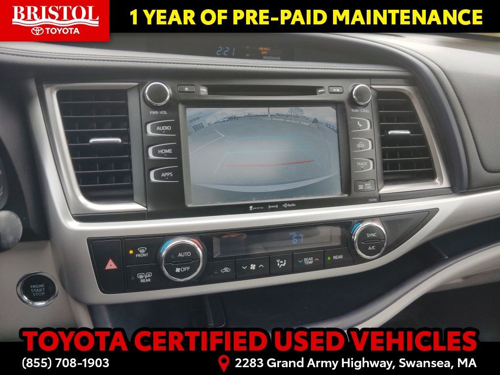 Certified 2019 Toyota Highlander XLE image 26