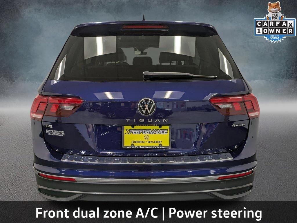 Used 2022 Volkswagen Tiguan SE w/ Panoramic Sunroof Package AWD/4WD image 6