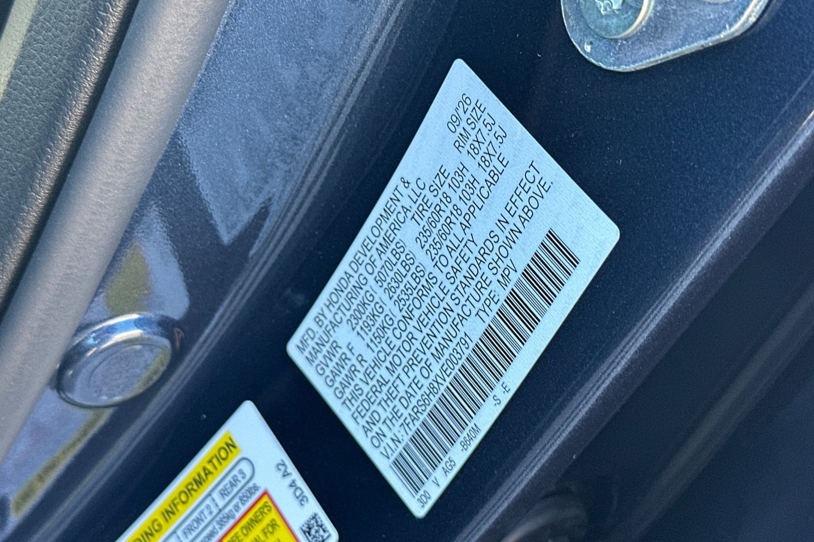 New 2027 Honda CR-V Sport-L image 25
