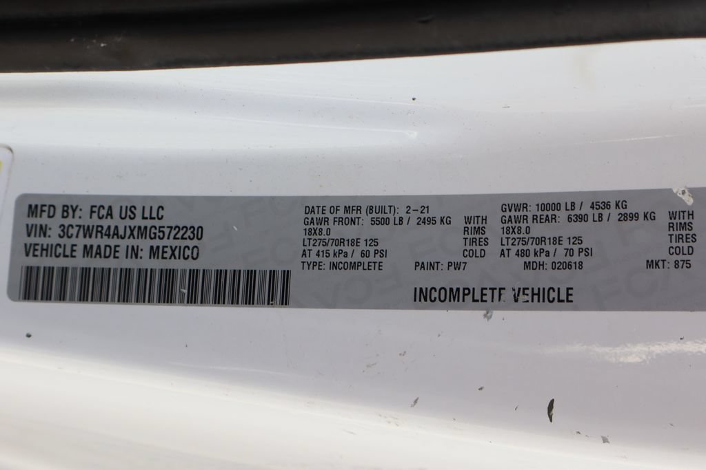 Used 2021 RAM 2500 Tradesman RWD image 44