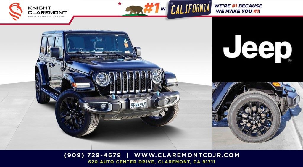 Used 2023 Jeep Wrangler Unlimited Sahara w/ Cold Weather Group image 1