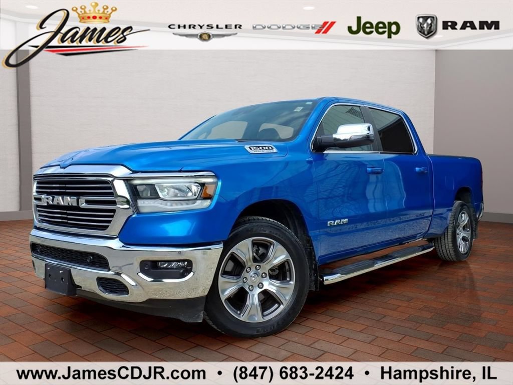 Used 2023 RAM 1500 Laramie AWD/4WD video 1