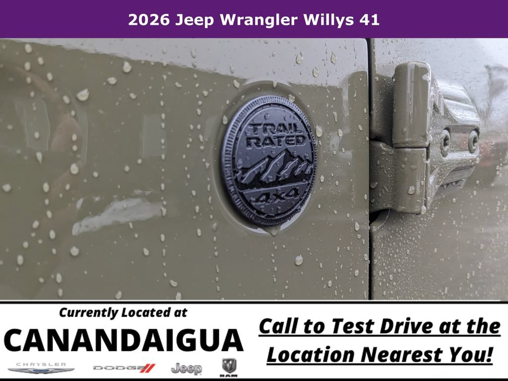 New 2026 Jeep Wrangler Unlimited Sport AWD/4WD image 27