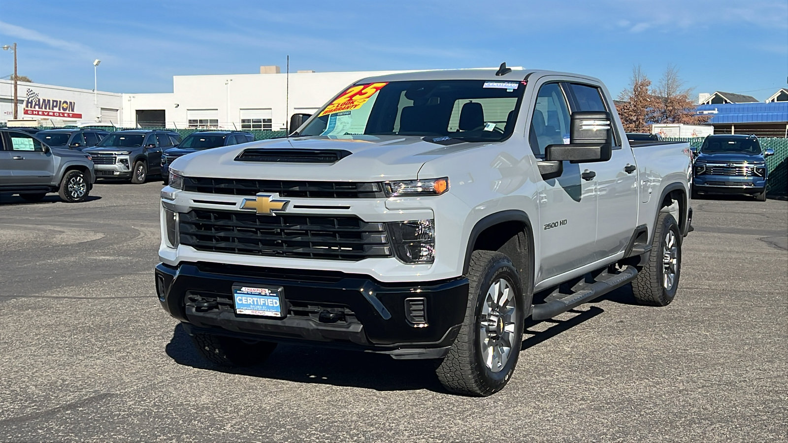 Certified 2025 Chevrolet Silverado 2500 Custom w/ Custom Convenience Package image 1