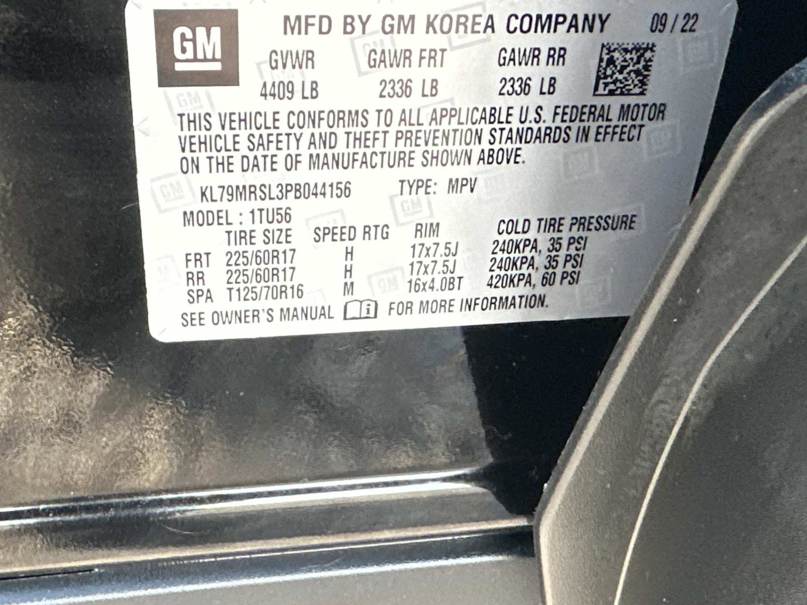 Certified 2023 Chevrolet TrailBlazer LT image 17