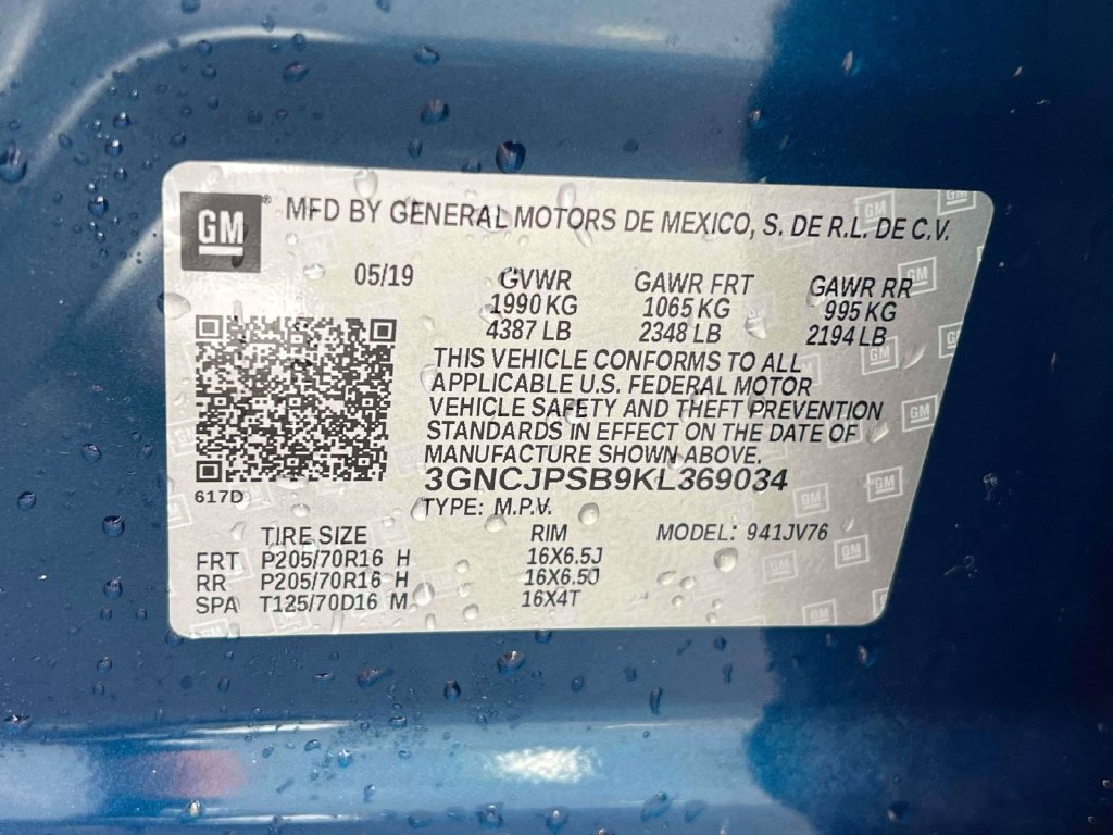 Used 2019 Chevrolet Trax LT w/ LT Convenience Package AWD/4WD image 33