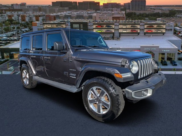 Used 2021 Jeep Wrangler Unlimited Sahara image 1