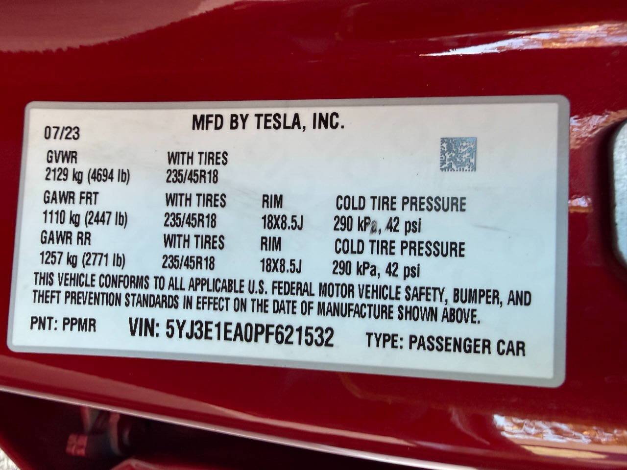 Used 2023 Tesla Model 3 Standard Range RWD image 51