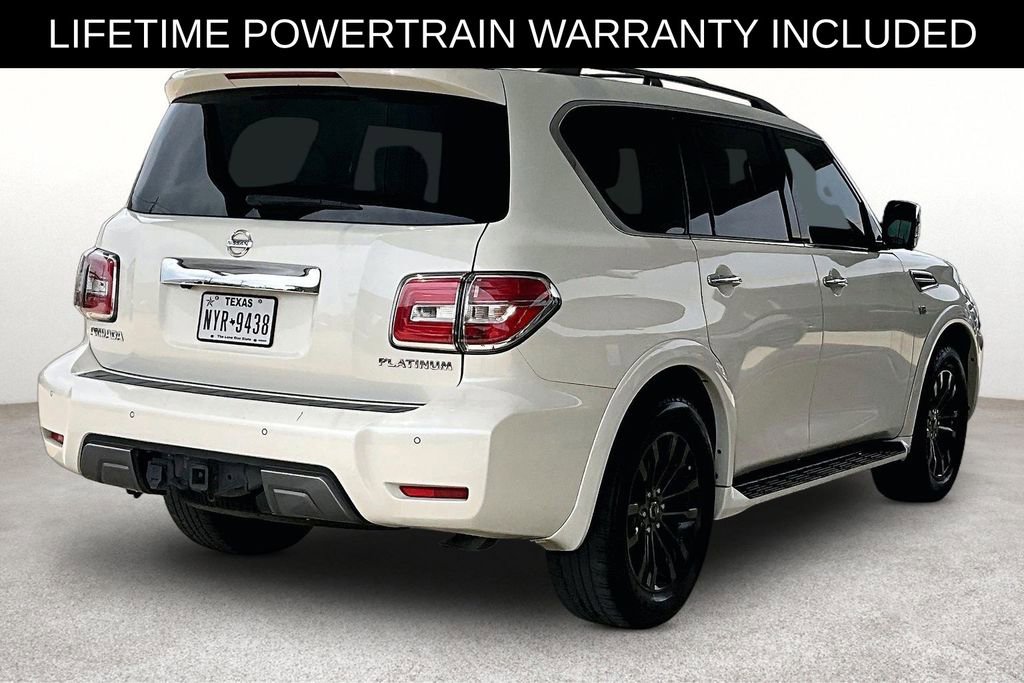 Used 2019 Nissan Armada Platinum w/ Captain's Chairs Package RWD image 2