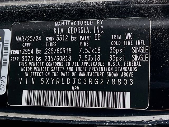Used 2024 Kia Sorento S w/ Panoramic Sunroof Package AWD/4WD image 11