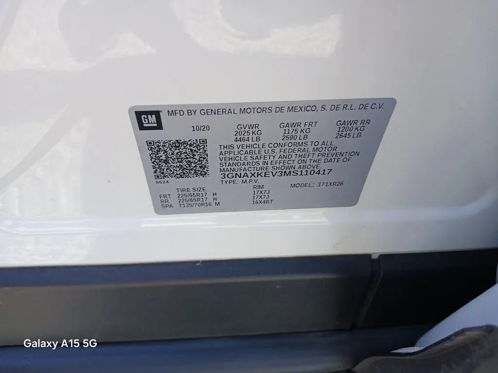 Used 2021 Chevrolet Equinox LT FWD image 9