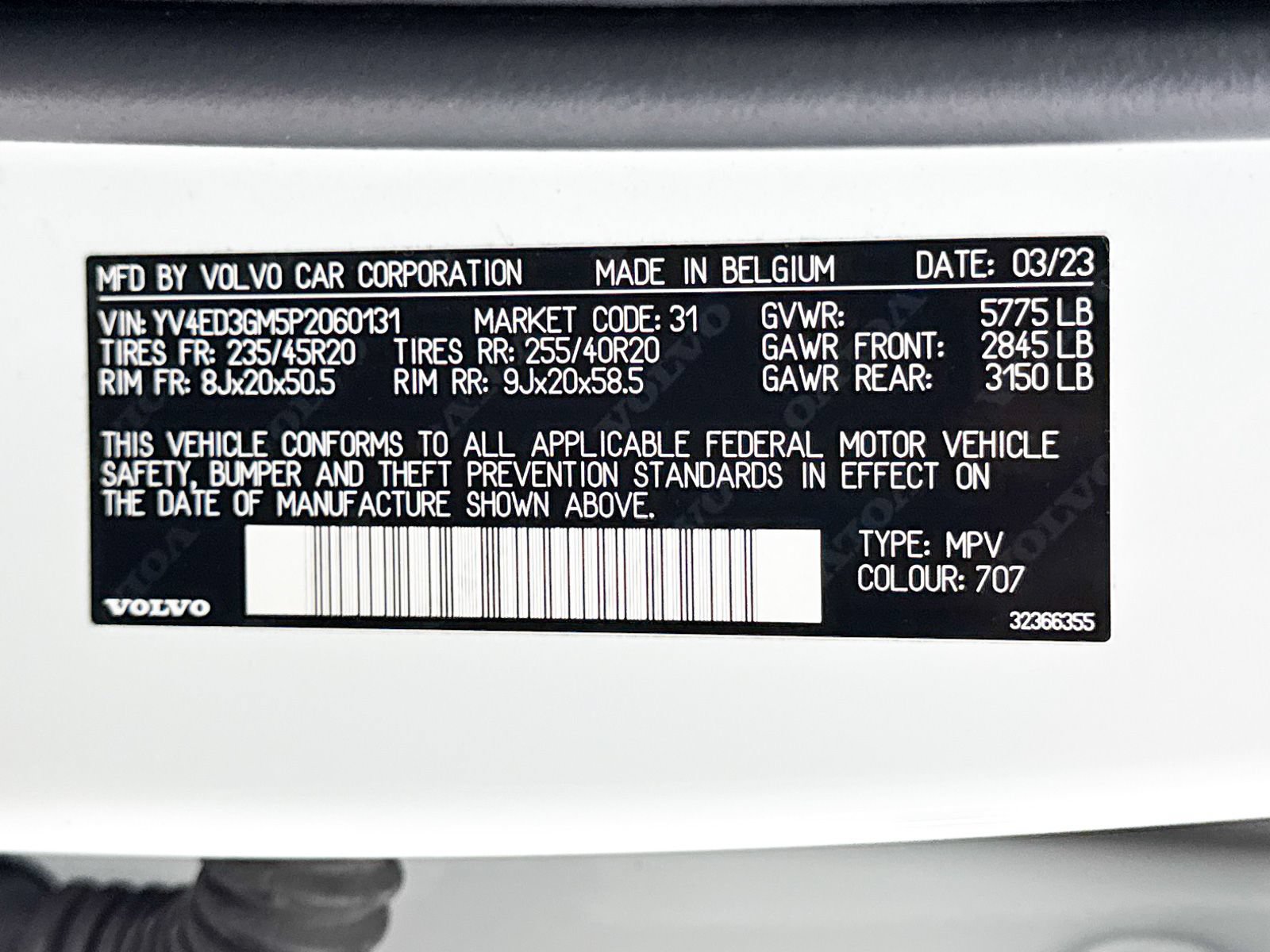Used 2023 Volvo C40 P8 Recharge Ultimate AWD/4WD image 33